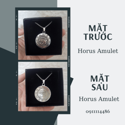 Măt trước và sau Vòng Phong Thủy Horus