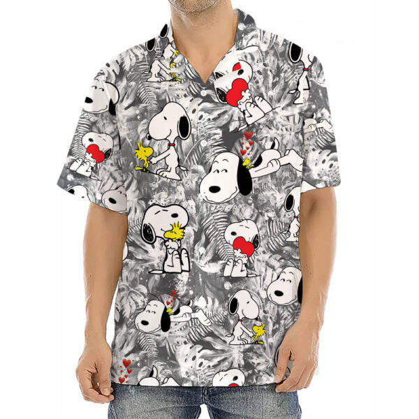Áo sơ mi in hình Snoopy SPCCAO009