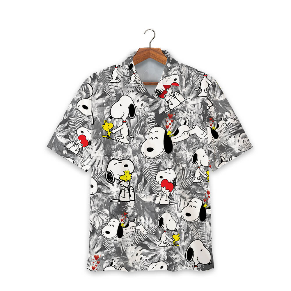 Áo sơ mi in hình Snoopy SPCCAO009