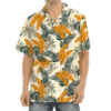 Áo sơ mi hoạ tiết Lá Vàng Hawaii mặc đi biển đi chơi