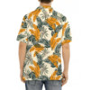 Áo sơ mi hoạ tiết Lá Vàng Hawaii mặc đi biển đi chơi
