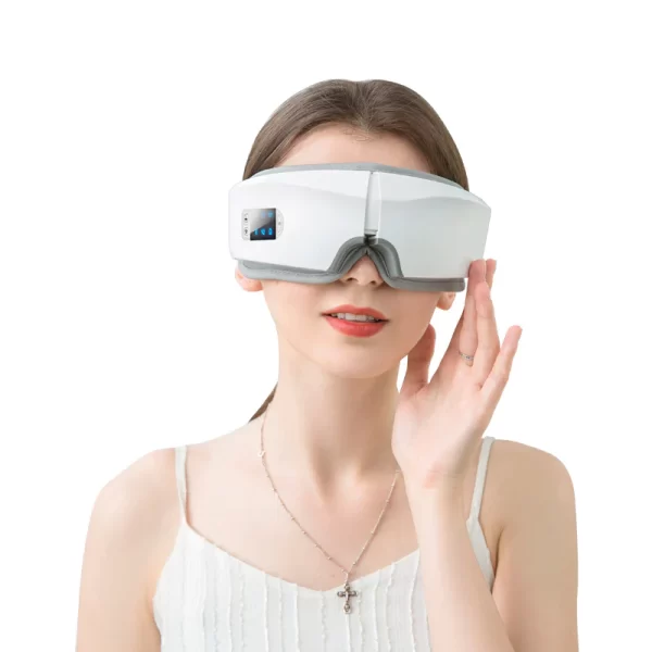 review Tính năng Máy Matxa Mắt 4D Mito cao cấp rung túi khí chăm sóc mắt nén nóng bluetooth chống nhăn mắt