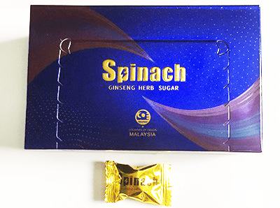 Spinach Candy – Kẹo Sâm Tăng Cường Sinh Lý Hiệu Quả Ngay 3