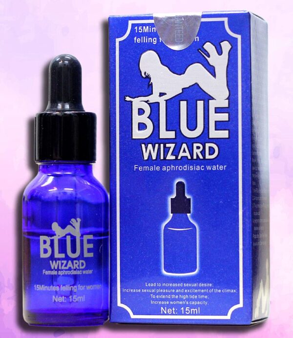 Blue Wizard nước kích dục nữ 15ml 4