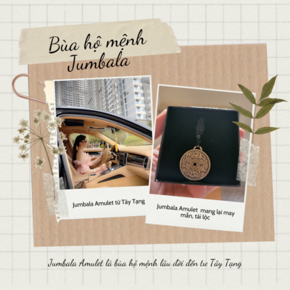 Jumbala Amulet mang lại may mắn, tài lộc từ Tây Tạng